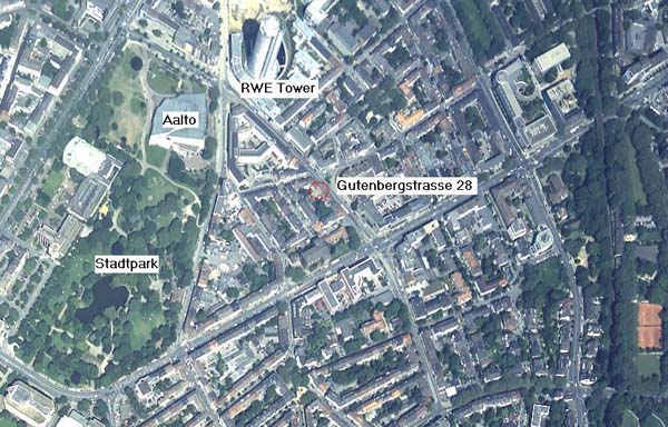 Luftbild vom S�dviertel